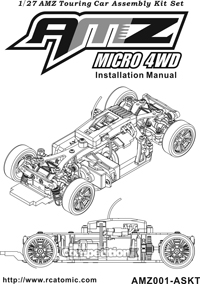 Atomic RC AMZ Micro 4WD Manual