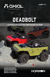 Axial SCX24 Deadbolt Manual