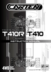 Carten RC T410 Manual