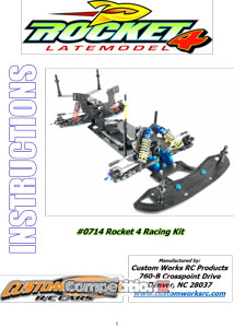 Custom Works Rocket 4 Manual