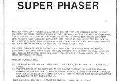 Delta Super Phaser Manual