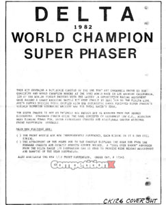 Delta Super Phaser Manual