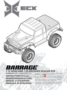 ECX Barrage 1/12 Truck Manual