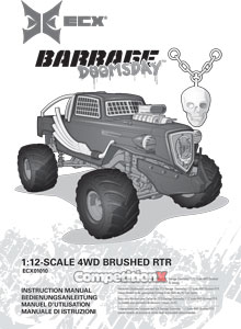 ECX Barrage 1/24 Doomsday Manual