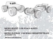 ECX Micro Ruckus 1/28 Monster Truck Manual