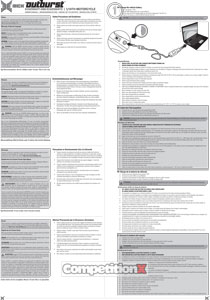 ECX Outburst 1/14 Motorcycle Manual