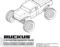 ECX Ruckus 1/10 Monster Truck Manual
