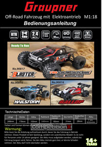 Graupner Blaster Manual