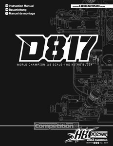 HB Racing D817 Manual