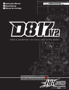 HB Racing D817 V2 Manual