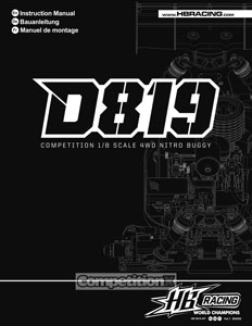 HB Racing D819 Manual