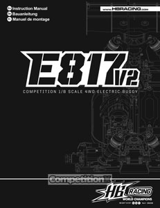 HB Racing E817 V2 Manual