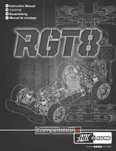 HB Racing RGT8 Manual