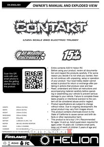Helion RC Contakt 12TR Manual