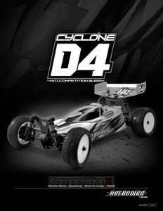 HB Racing Cyclone D4 Manual