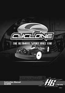 HB Racing Cyclone MooreSpeed Edition Manual