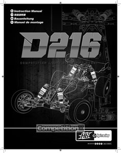 HB Racing D216 Manual