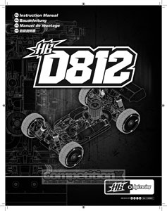 HB Racing D812 Manual