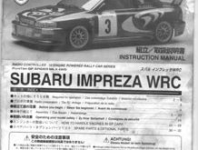 Kyosho Pure Ten GP Spider Subaru Impreza MK II Manual