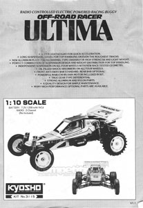 kyosho ultima off road racer