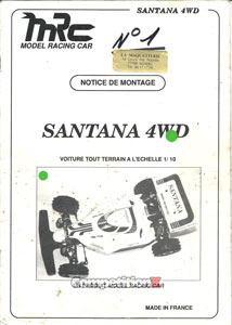 MRC Santana 4WD Manual