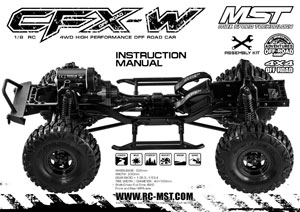 MST CFX-W V1 Manual
