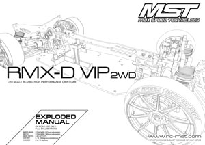 MST RMX-D VIP 2WD Manual