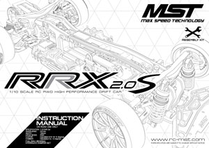 MST RRX 2.0S Manual