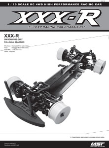 MST XXX-R Manual