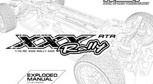 MST XXX-Rally RTR Manual