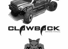 Redcat Racing Clawback Manual