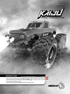 Redcat Racing Kaiju Manual