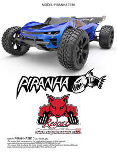 Redcat Racing Piranha TR10 Manual