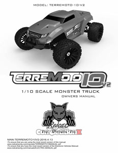 Redcat Racing Terremoto 10 V2 Manual