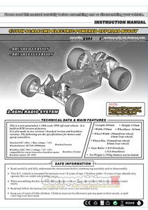 Redcat Racing Twister XB Manual