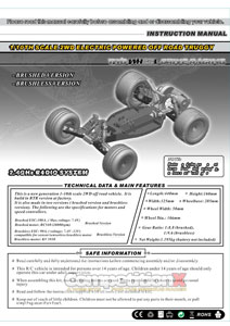 Redcat Racing Twister XTG Pro Manual