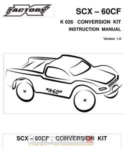 X-Factory SCX 60CF Manual