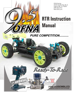 OFNA 9.5 RTR Manual