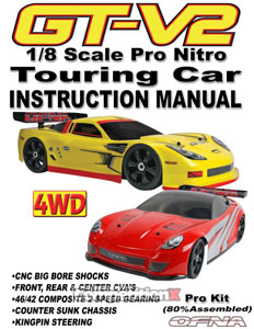 OFNA GT V2 Pro Nitro TC Manual