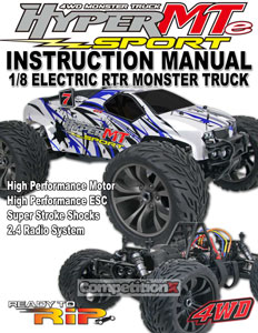 OFNA Hyper MTe Sport Monster Truck RTR Manual