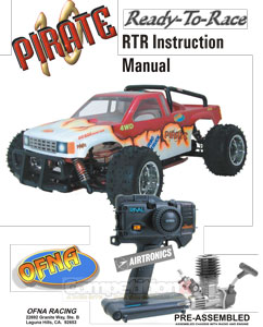 OFNA Pirate 10 RTR Manual