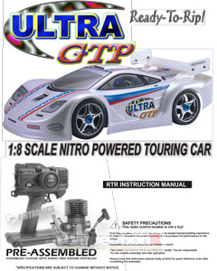 OFNA Ultra GTP RTR Manual