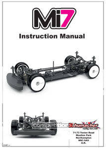 Schumacher Mi7 Pro C/F Manual