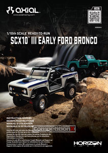Axial SCX10 III Early Ford Bronco Manual