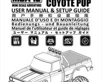 Carisma MSA-1E Coyote Pup Manual