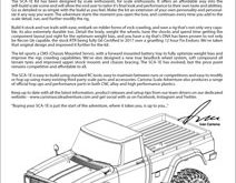 Carisma SCA-1E Coyote Kit Manual