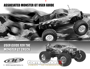 Team Associated Monster GT Manual