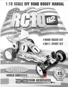 Team Associated RC10B2 Manual