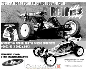Team Associated RC10B3 Manual