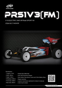 PR Racing S1 V3 FM Sport Manual